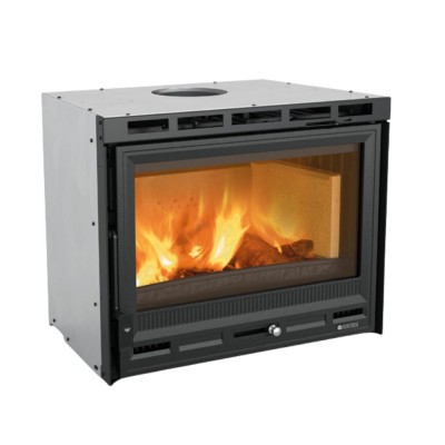 Ιταλικό μαντεμένιο τζάκι ξύλου La Nordica Inserto 70 L 4.0 ventilato, 7.8kW - La Nordica