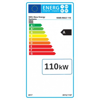 Λέβητας ξύλου BURNiT NWB MAX 110, 110kW - 