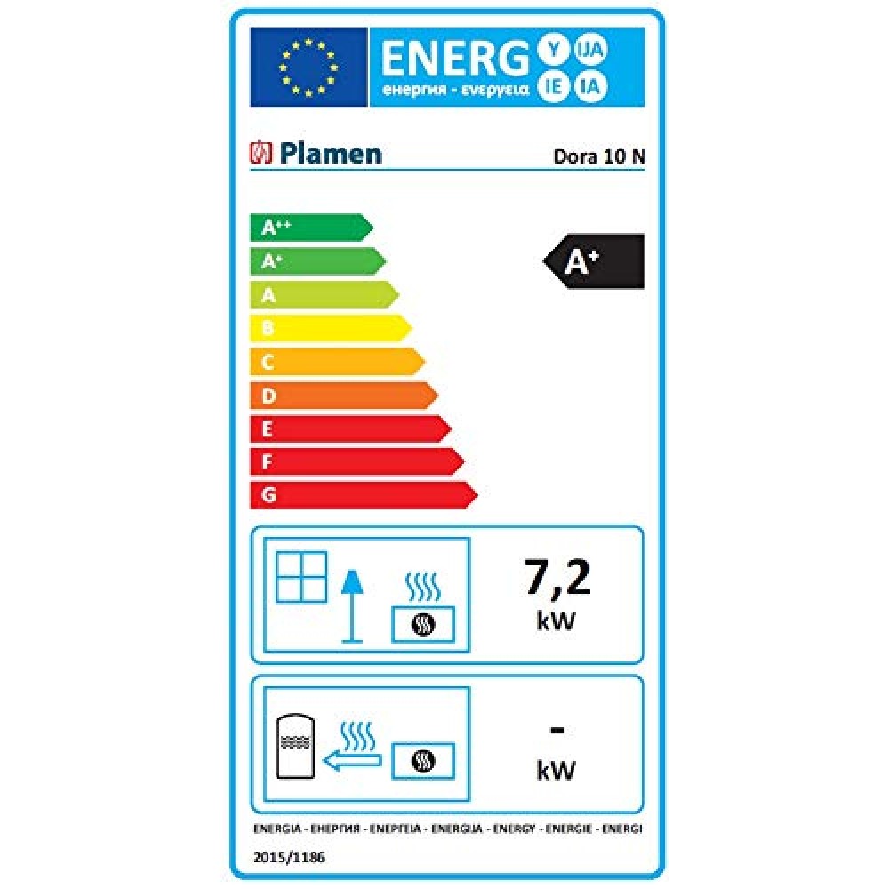 Σόμπα ξύλου Plamen Dora 10N, 7.2kW | Σόμπες ξύλου | Ξυλόσομπες |