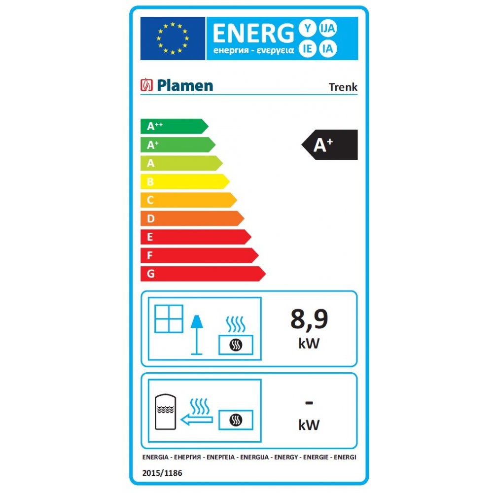 Σόμπα ξύλου Plamen Trenk, 8.9kW | Σόμπες ξύλου | Ξυλόσομπες |