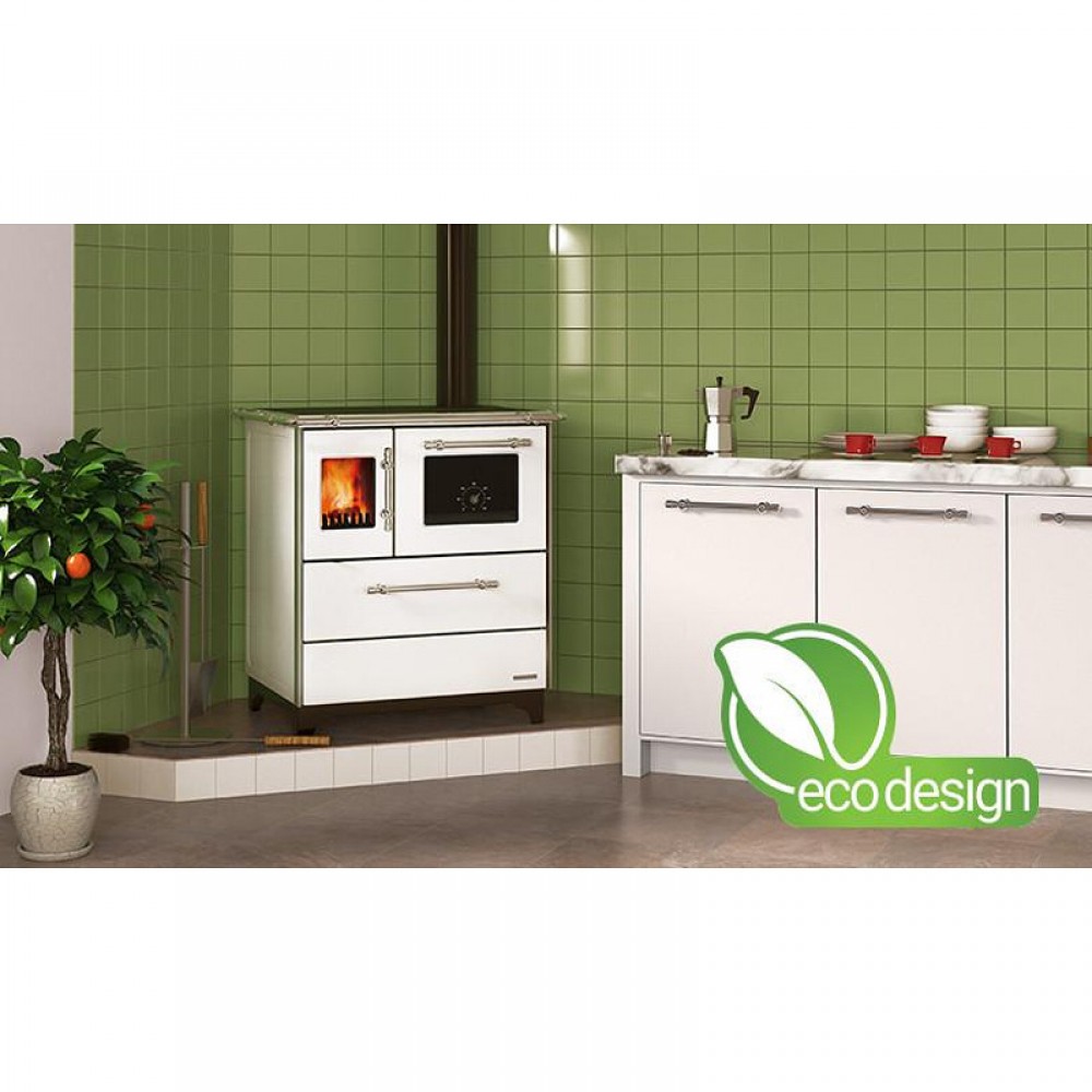 Μασίνα ξύλου με φούρνο Alfa Plam Donna 70 White Right, 5kW | Μασίνες Ξύλου με Φούρνο | Μασίνες Ξύλου |